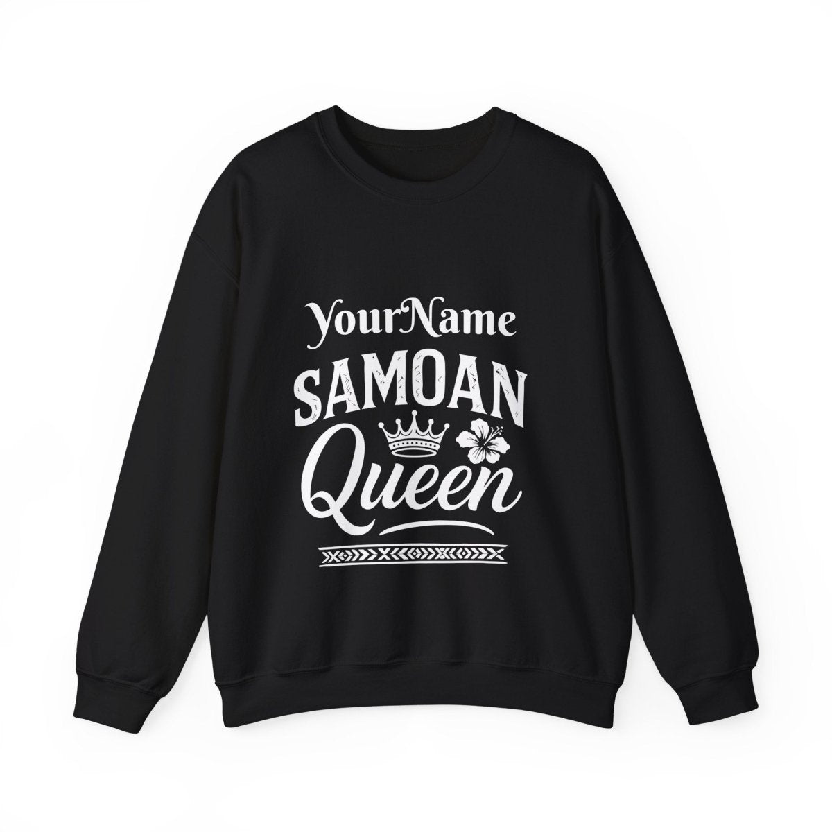 Unisex Heavy Sweatshirt - Samoan Queen - Personalised - USA - The Koko Samoa