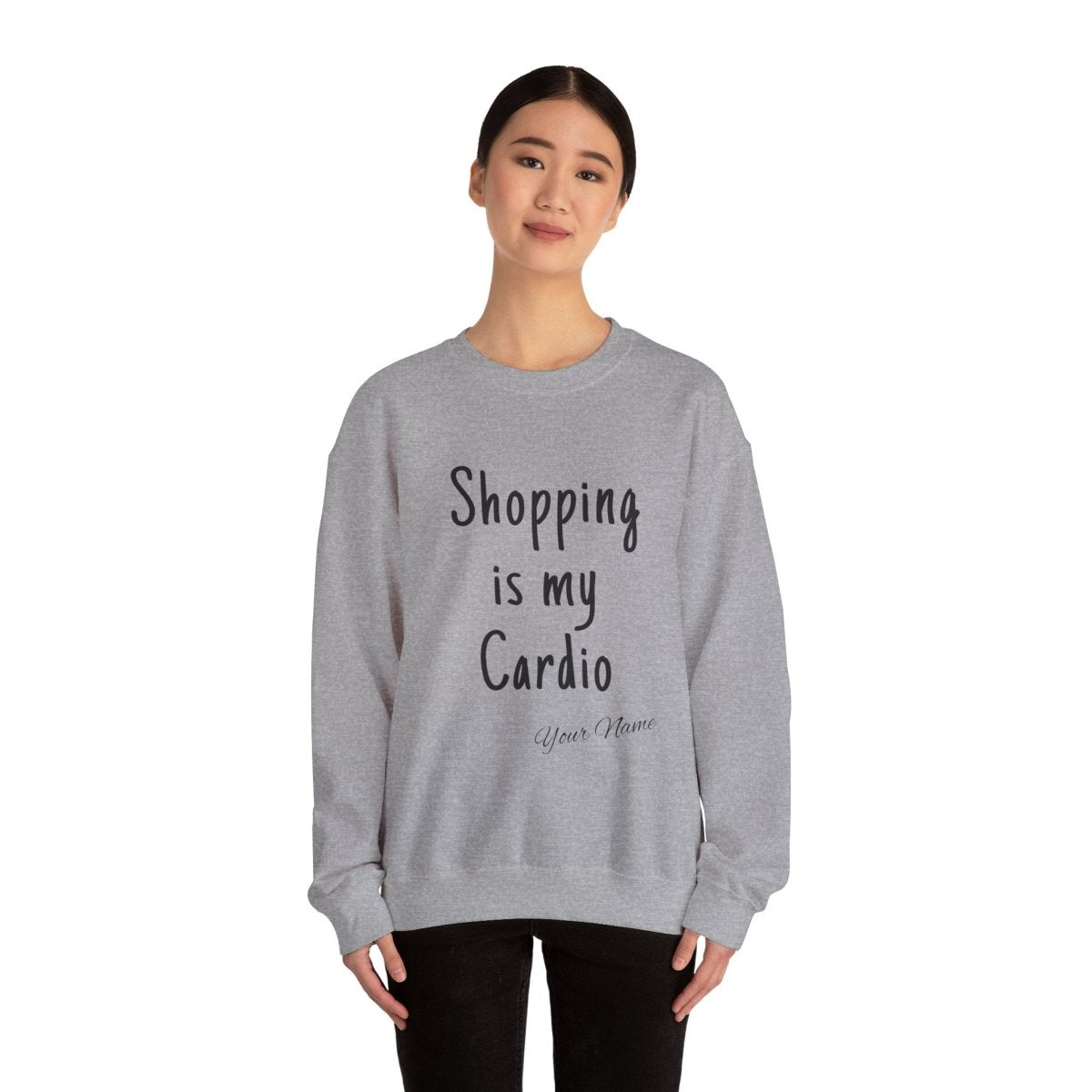 Shopping is My Cardio sweatshirt, The Koko Samoa