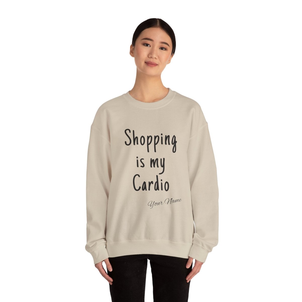 Shopping is My Cardio sweatshirt, The Koko Samoa