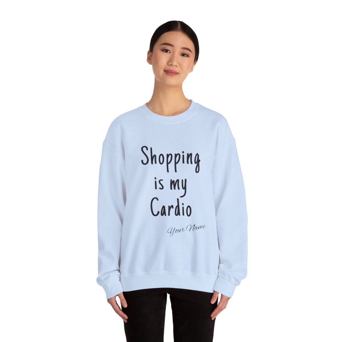 Shopping is My Cardio sweatshirt, The Koko Samoa