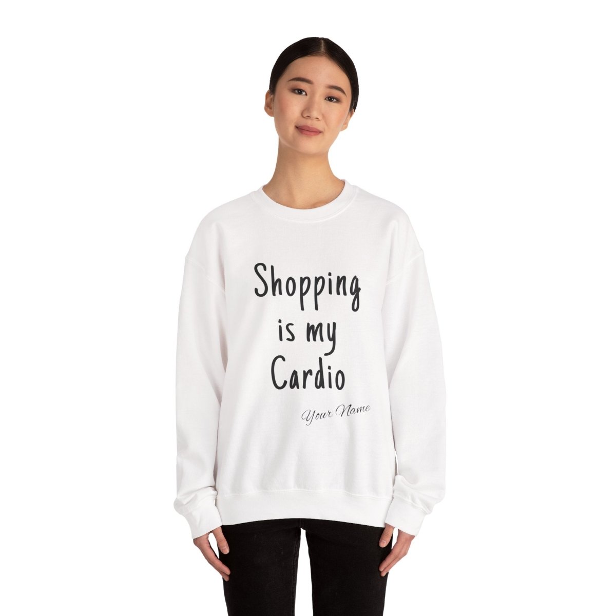 Shopping is My Cardio sweatshirt, The Koko Samoa