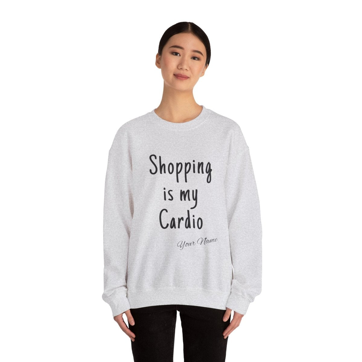 Shopping is My Cardio sweatshirt, The Koko Samoa