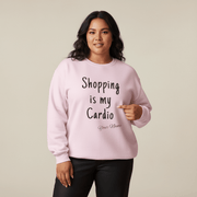 Unisex Heavy Sweatshirt - Shopping is My Cardio - Personalised - USA - The Koko Samoa