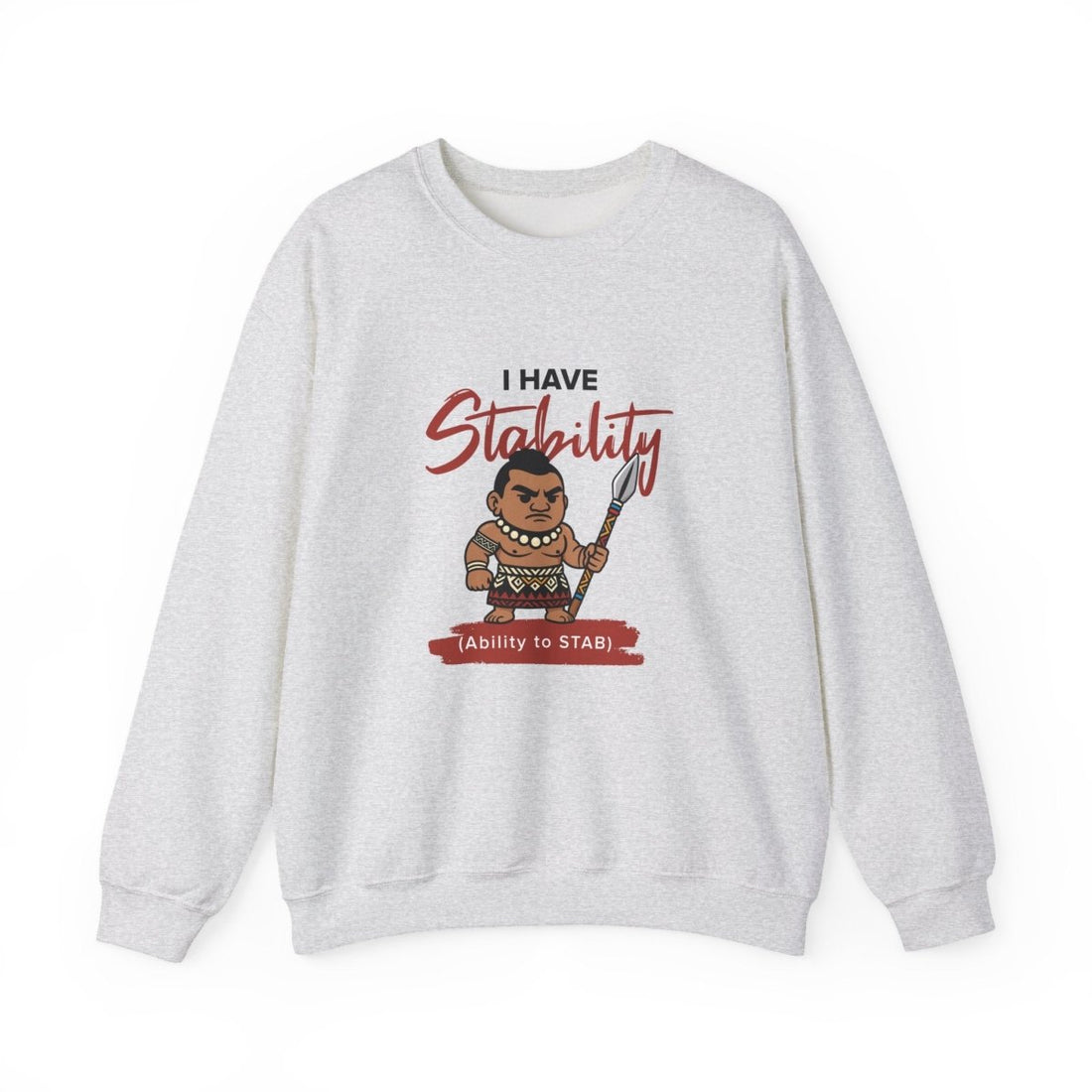 Unisex Heavy Sweatshirt - Stability - Personalised - USA - The Koko Samoa