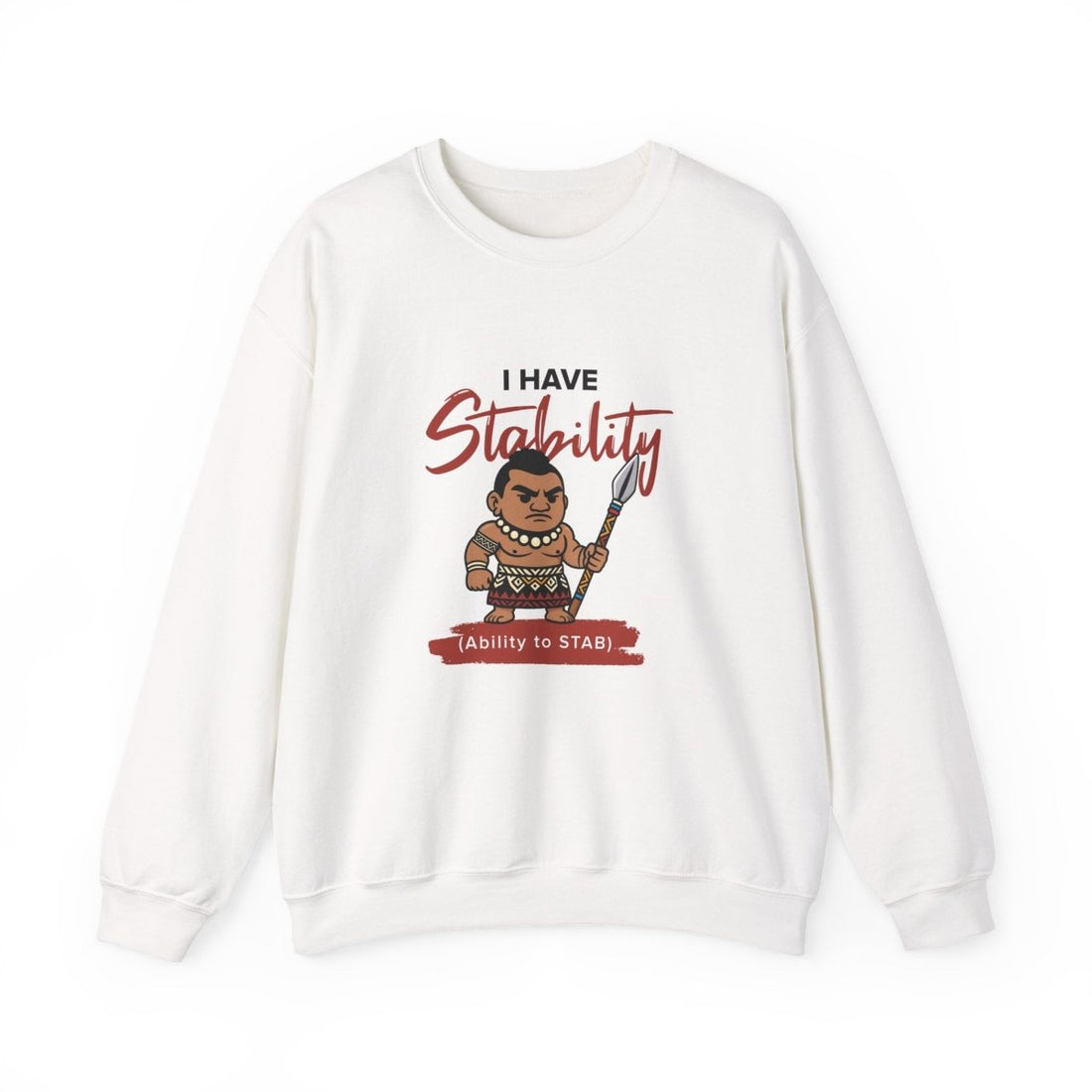 Unisex Heavy Sweatshirt - Stability - Personalised - USA - The Koko Samoa