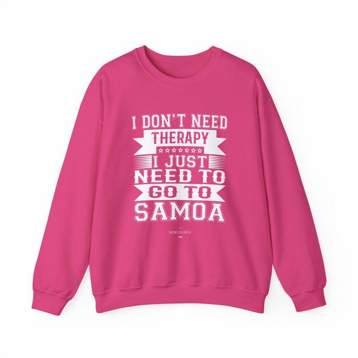 Unisex Heavy Sweatshirt - Therapy - AU/NZ/USA - The Koko Samoa