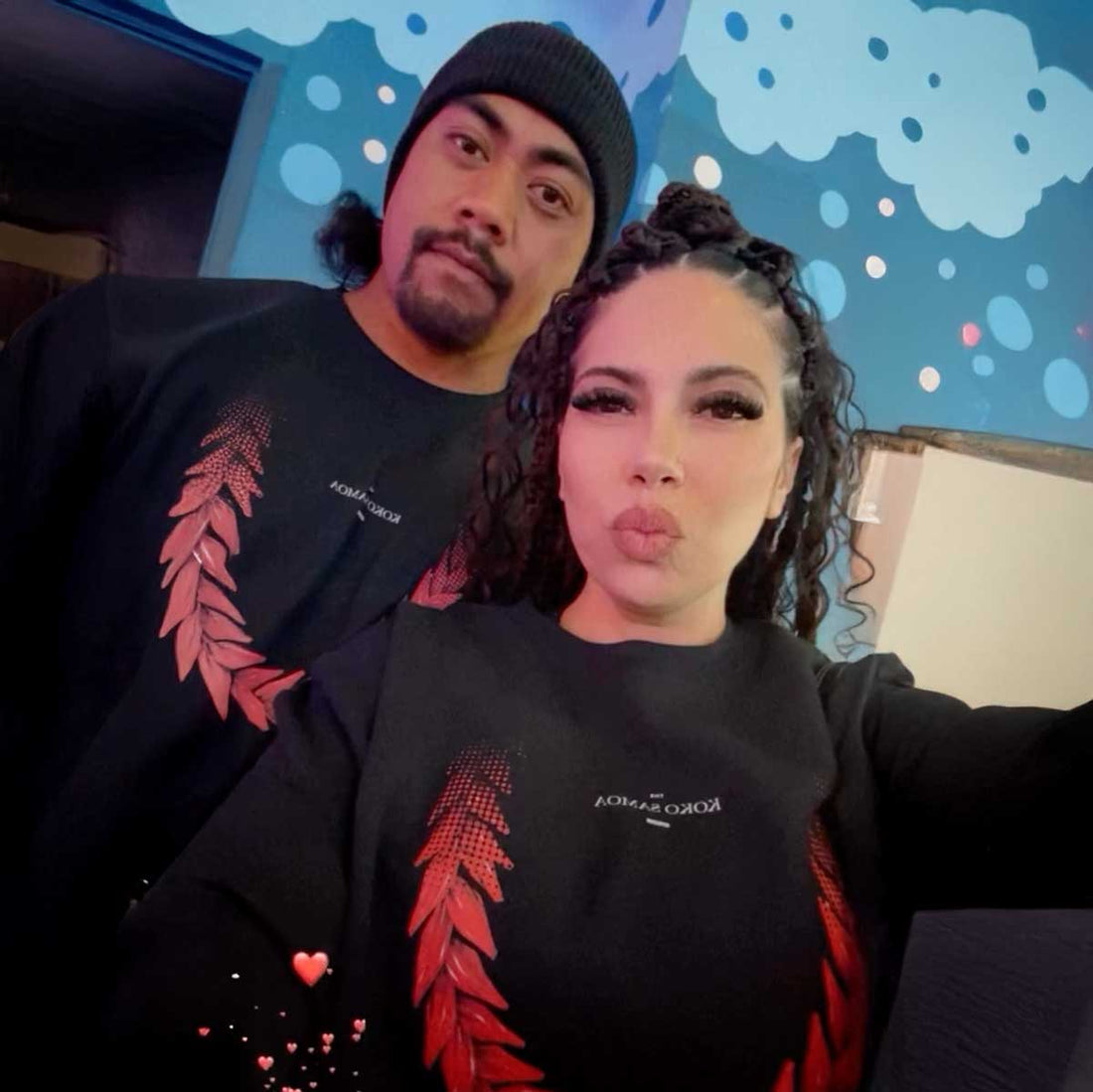 Unisex Heavy Sweatshirt - Ula Fala - AU/NZ - The Koko Samoa