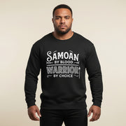 Unisex Heavy Sweatshirt - Warrior by Choice - Personalised - USA - The Koko Samoa