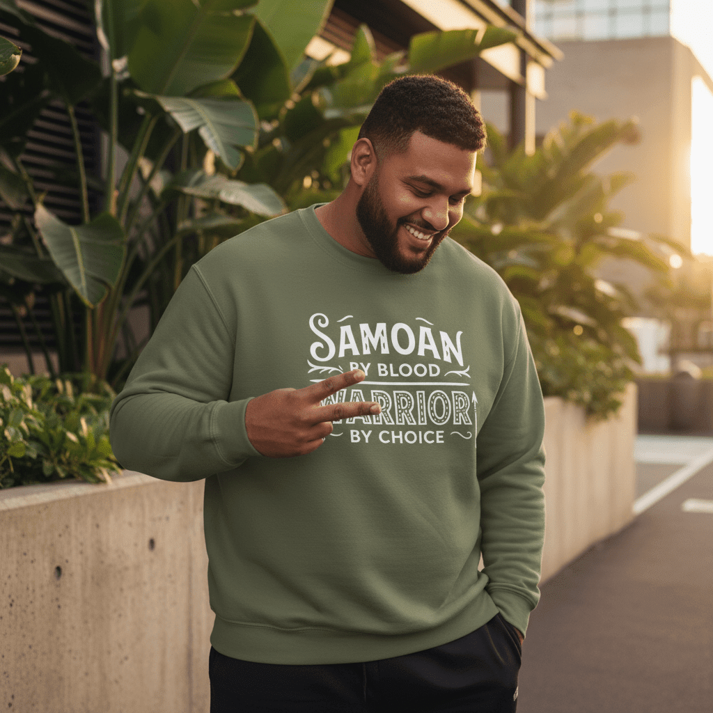 Warrior by Choice sweatshirt, The Koko Samoa