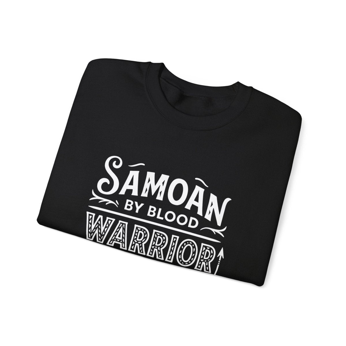 Unisex Heavy Sweatshirt - Warrior by Choice - Personalised - USA - The Koko Samoa