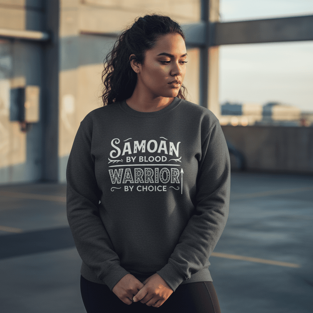 Warrior by Choice sweatshirt, The Koko Samoa
