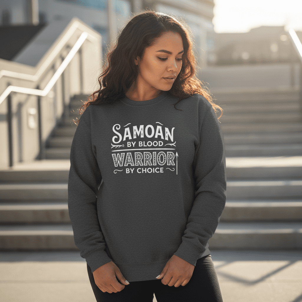Warrior by Choice sweatshirt, The Koko Samoa