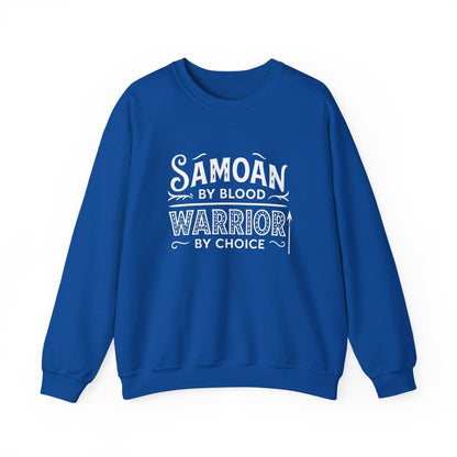 Unisex Heavy Sweatshirt - Warrior by Choice - Personalised - USA - The Koko Samoa