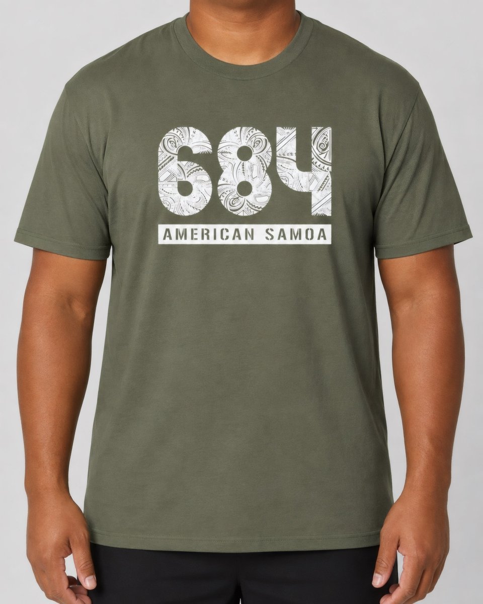 Unisex Tee - 684 American Samoa - USA - The Koko Samoa