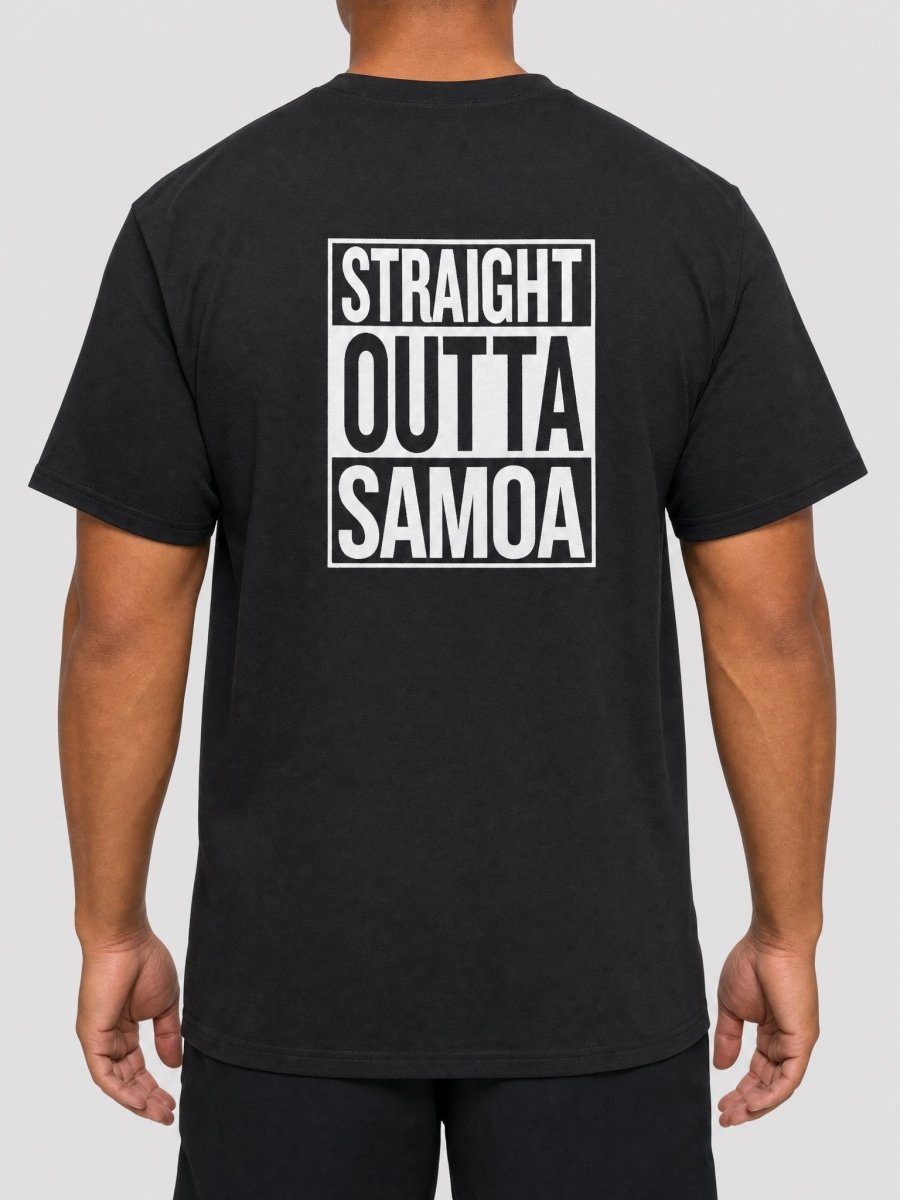 Unisex Tee - Straight Outta Samoa - AU/NZ/USA - The Koko Samoa