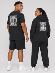 Maalo Kit gift set: Unisex Tee - Straight Outta Samoa and Hoodie - Straight Outta, shown together.