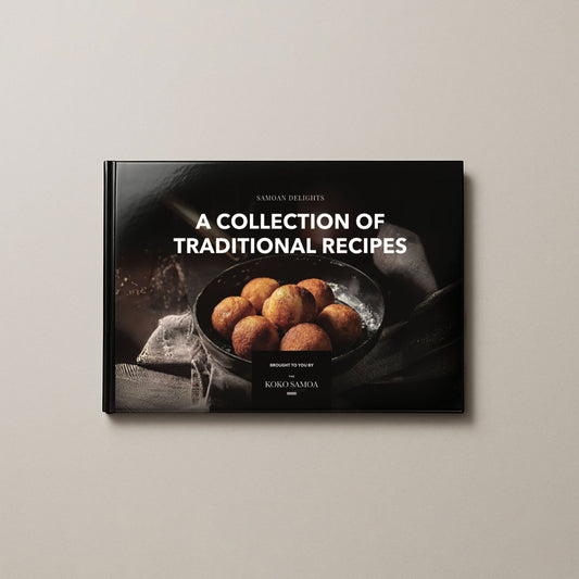Hardcover A4 - Samoan Delights: 24 Samoan Recipes Cookbook Expanded Edition - Vol1 + Vol2 Combined - AU/NZ/USA