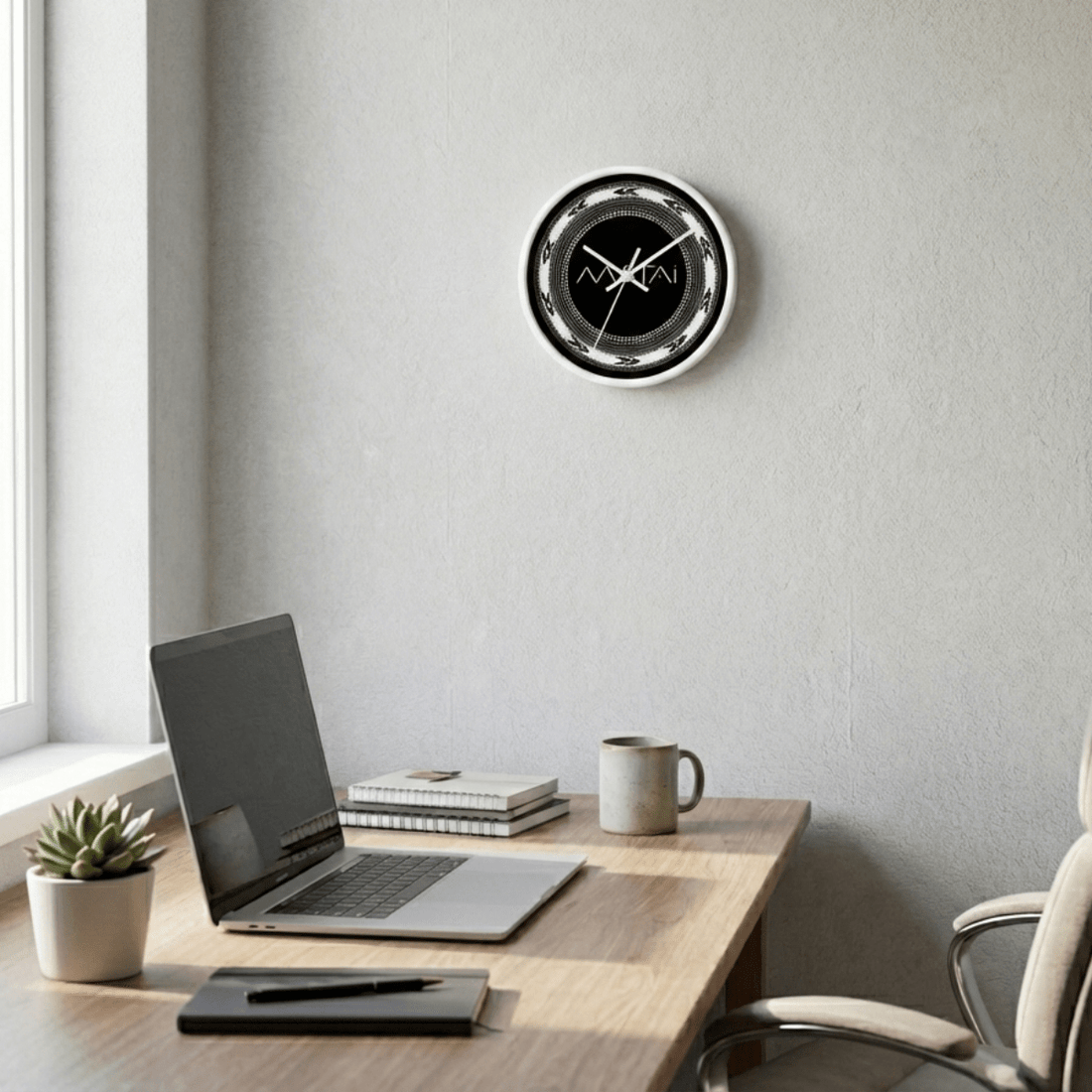 Wall Clock 10"/25cm - Matai - AU/NZ/USA - The Koko Samoa