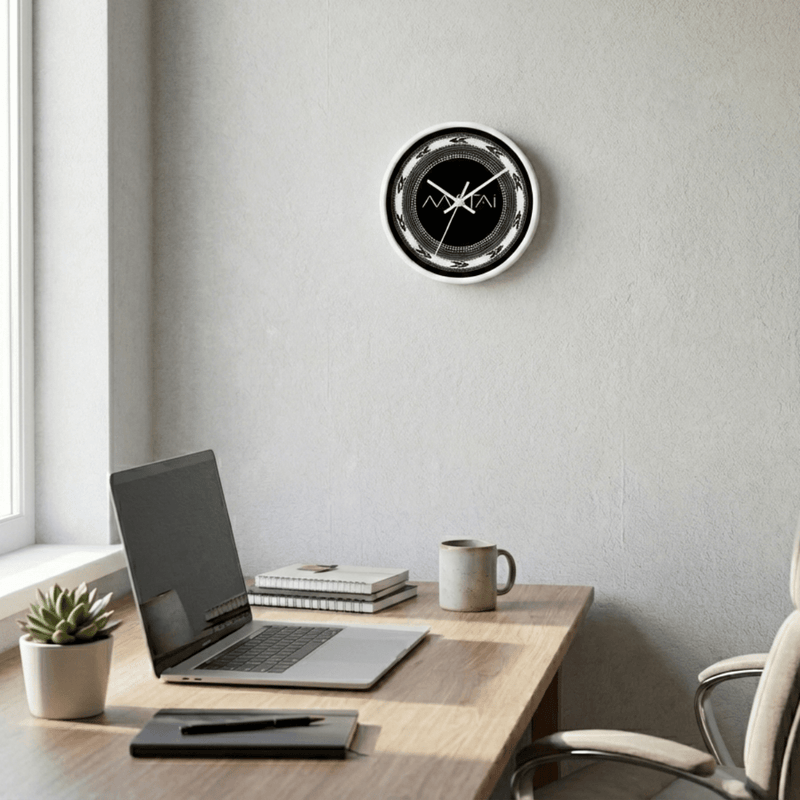 Wall Clock 10"/25cm - Matai - AU/NZ/USA - The Koko Samoa