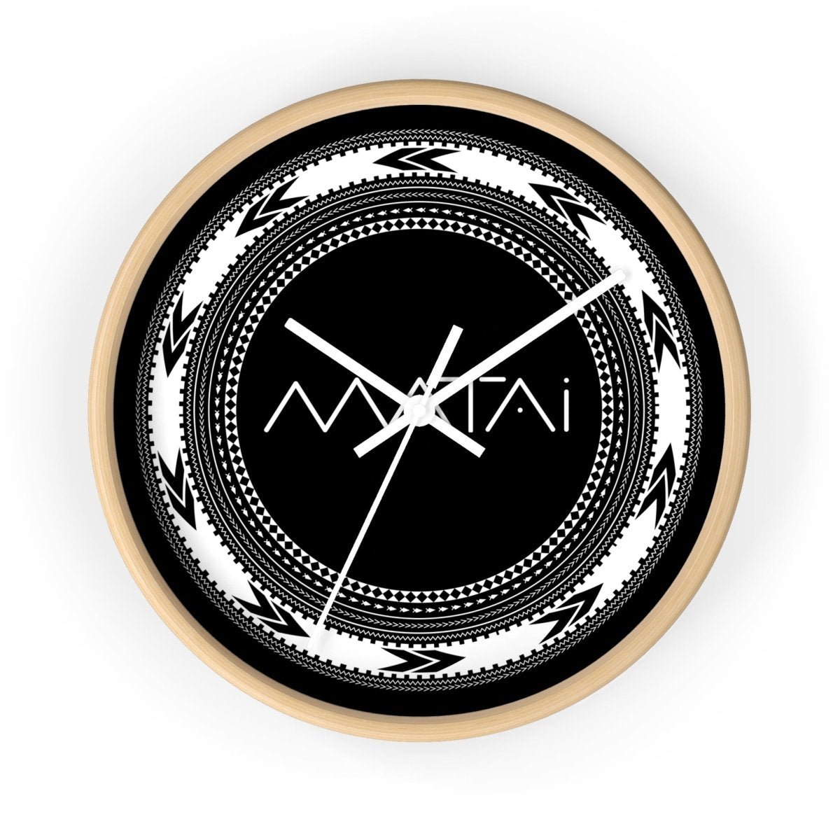 Wall Clock 10"/25cm - Matai - AU/NZ/USA - The Koko Samoa