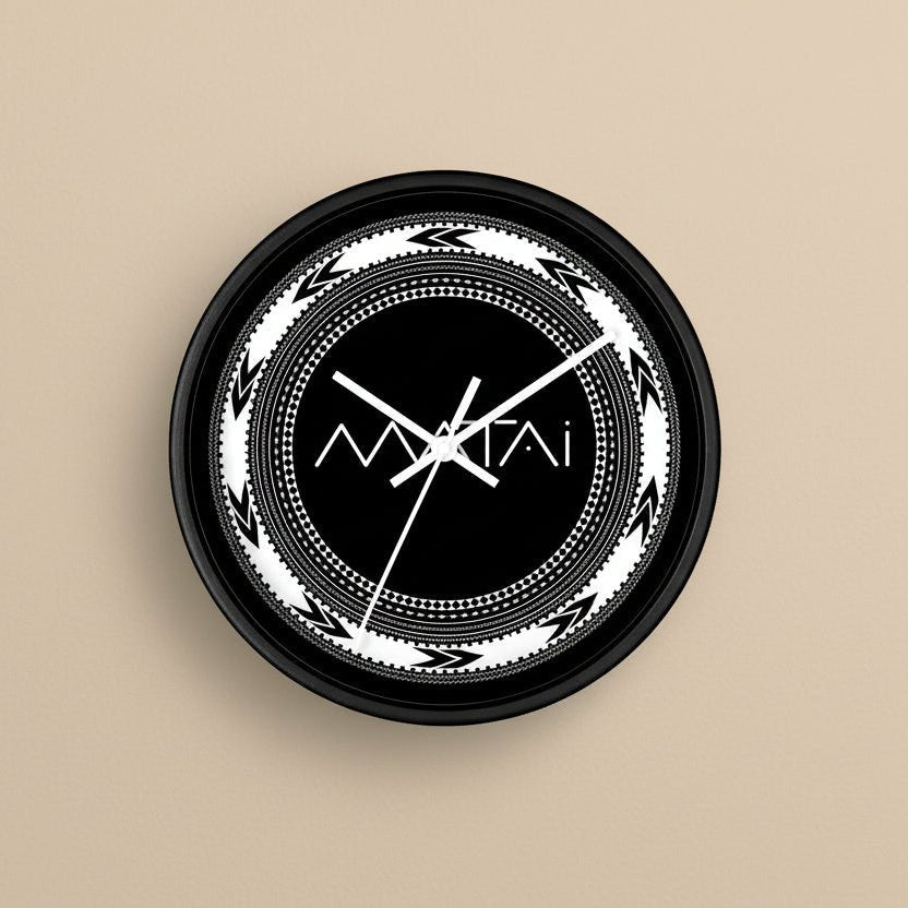 Wall Clock 10"/25cm - Matai - AU/NZ/USA - The Koko Samoa