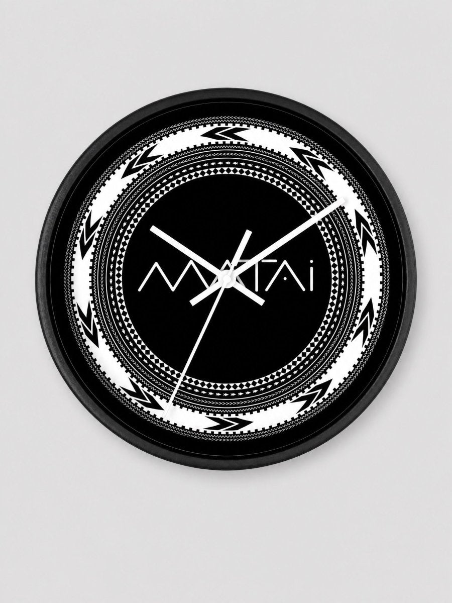 Wall Clock 10"/25cm - Matai - AU/NZ/USA - The Koko Samoa