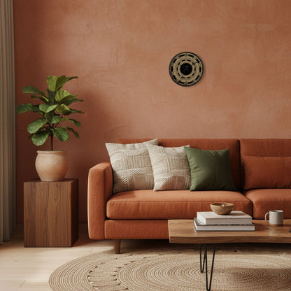 Wall Clock 10"/25cm - Pea - AU/NZ/USA - The Koko Samoa