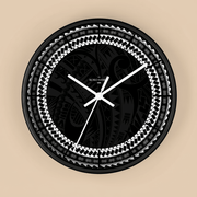 Spoke Warrior 10-inch wall clock with bold design, featuring a clock face and hands, suitable for AU, NZ, and USA settings