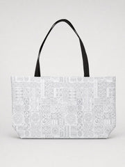 Weekender Tote Bag - White Sunday - The Koko Samoa