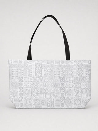 Weekender Tote Bag - White Sunday - The Koko Samoa