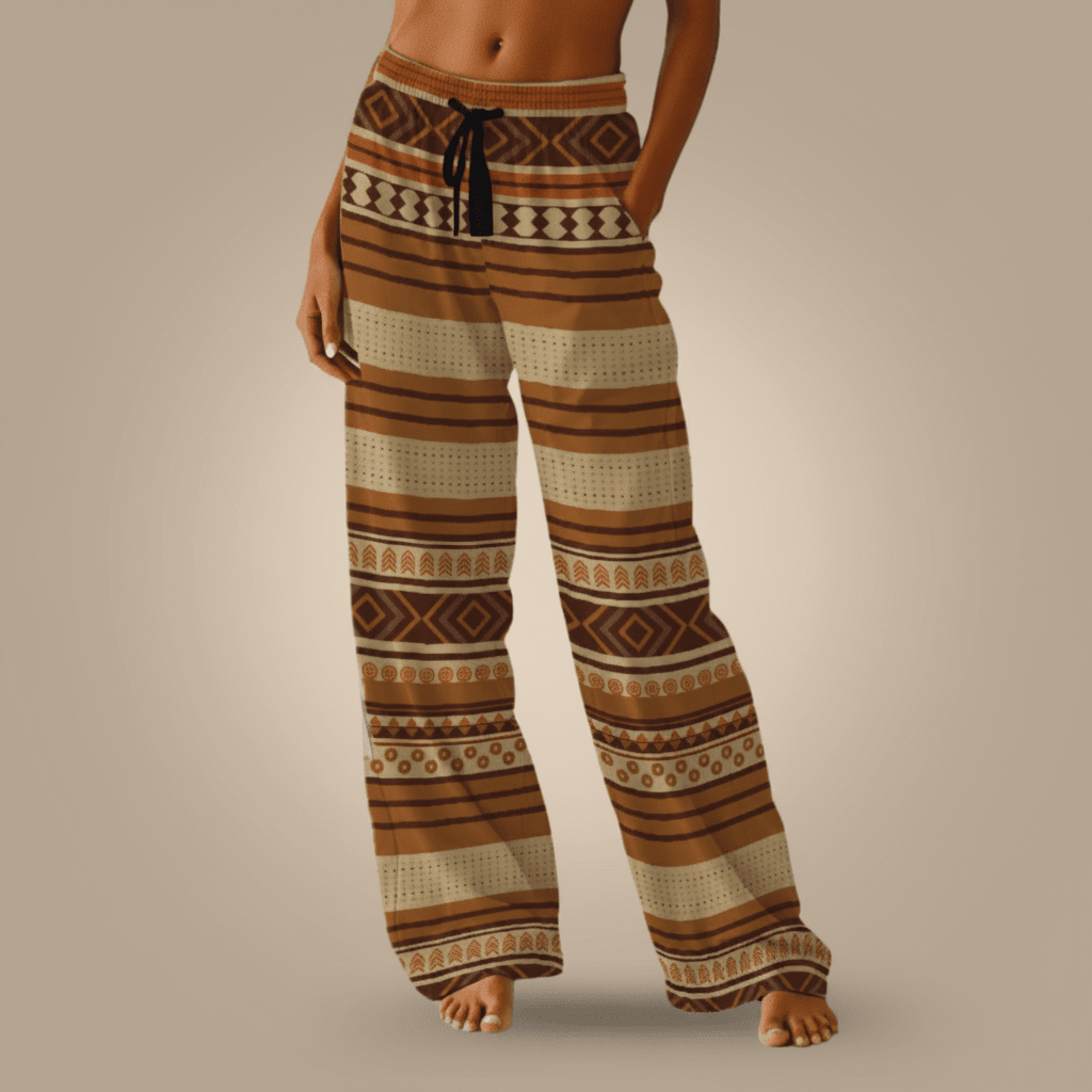 Women's Pajama Pants, Siapo design, soft fabric, casual lounge wear, in various sizes for AU/NZ/USA.