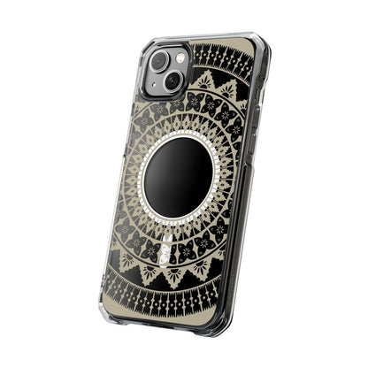 WOYC PasifikaOne MagSafe clear case for iPhone 16, Fiji Reversed design, compatible with AU, NZ, and USA Magsafe charging.