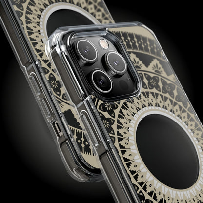 WOYC PasifikaOne MagSafe clear case for iPhone 16 with Fiji Reversed design, transparent protective cover for AU, NZ, and USA.