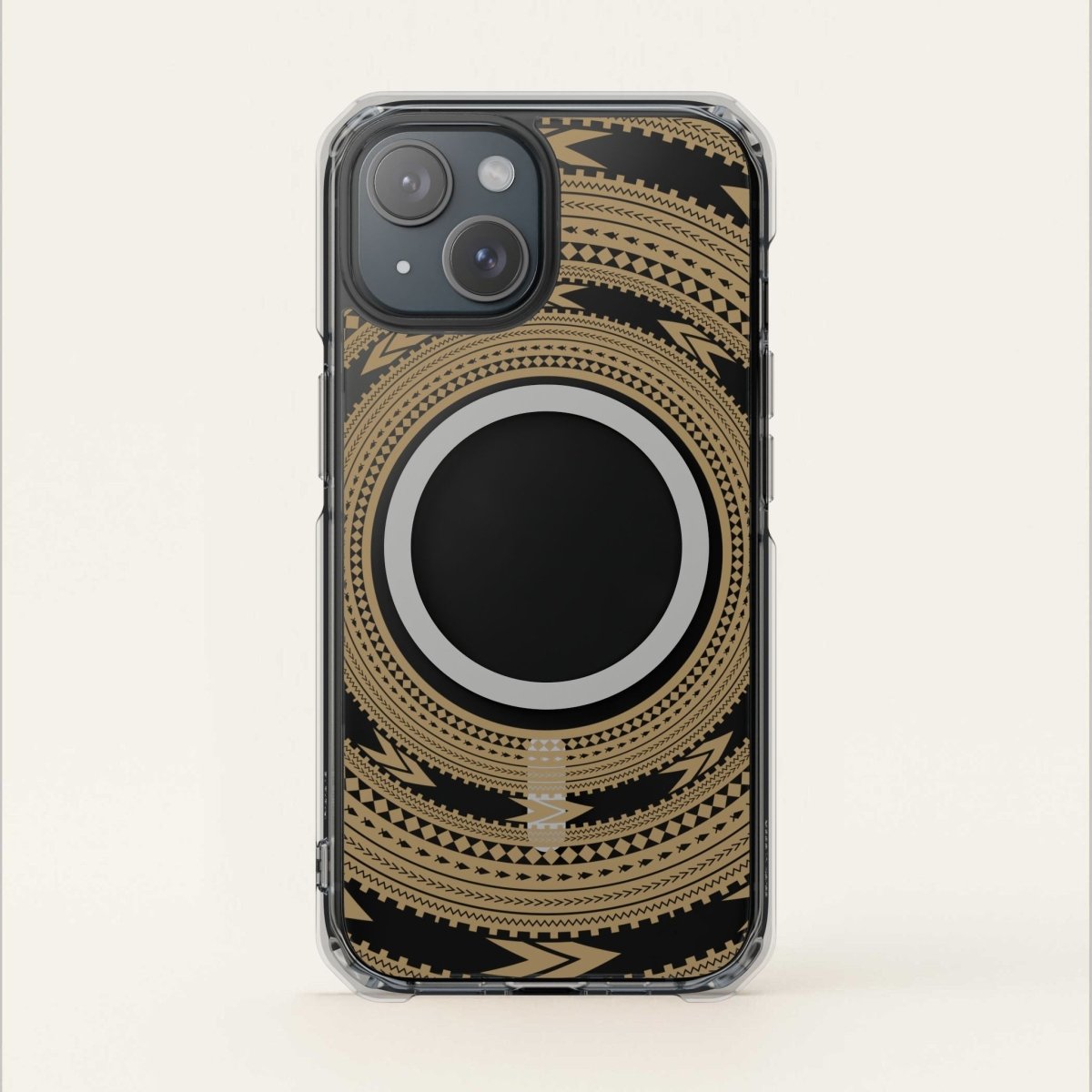 PasifikaOne MagSafe iPhone ClearCase - Pea Reversed - AU/NZ/USA - The Koko Samoa