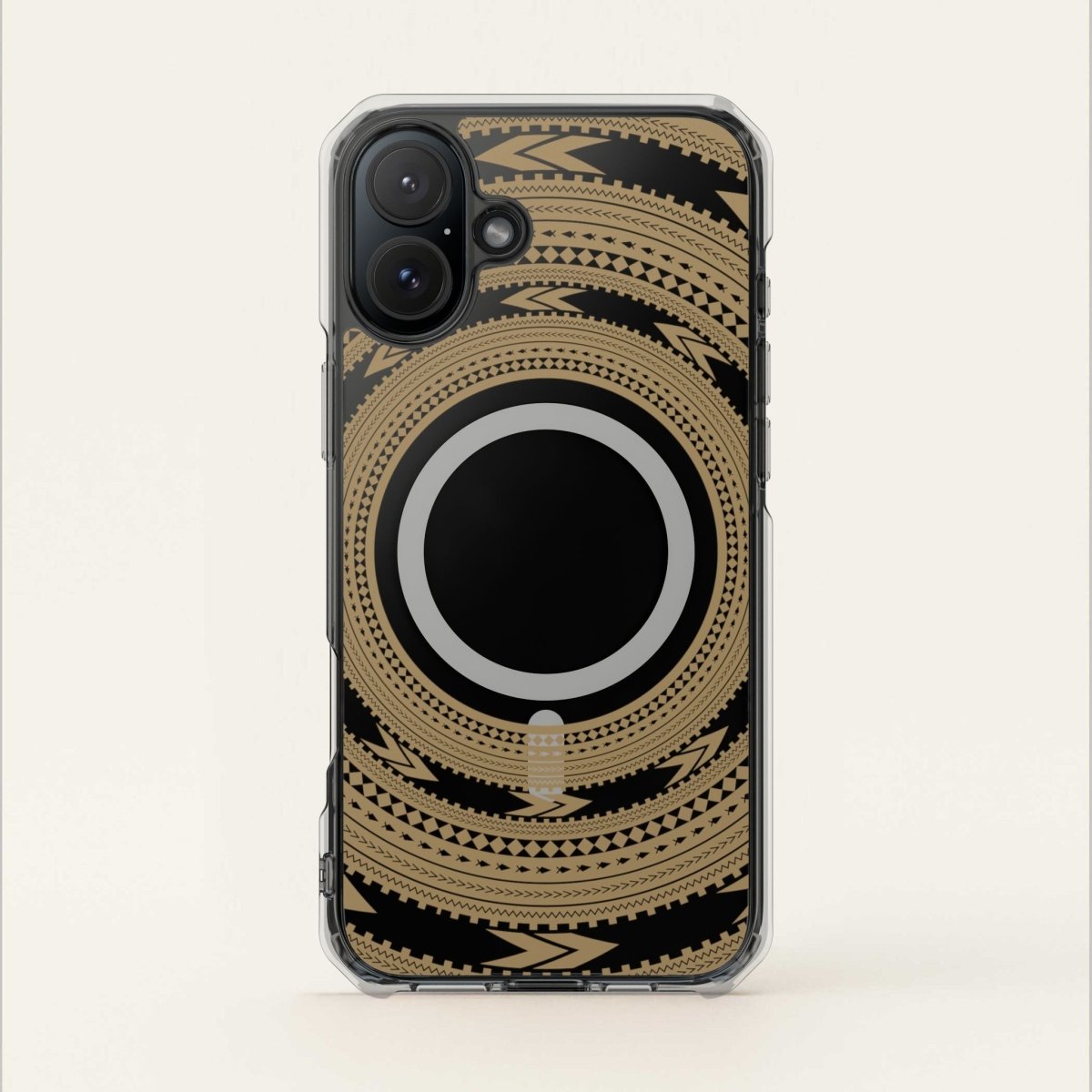 PasifikaOne MagSafe iPhone ClearCase - Pea Reversed - AU/NZ/USA - The Koko Samoa