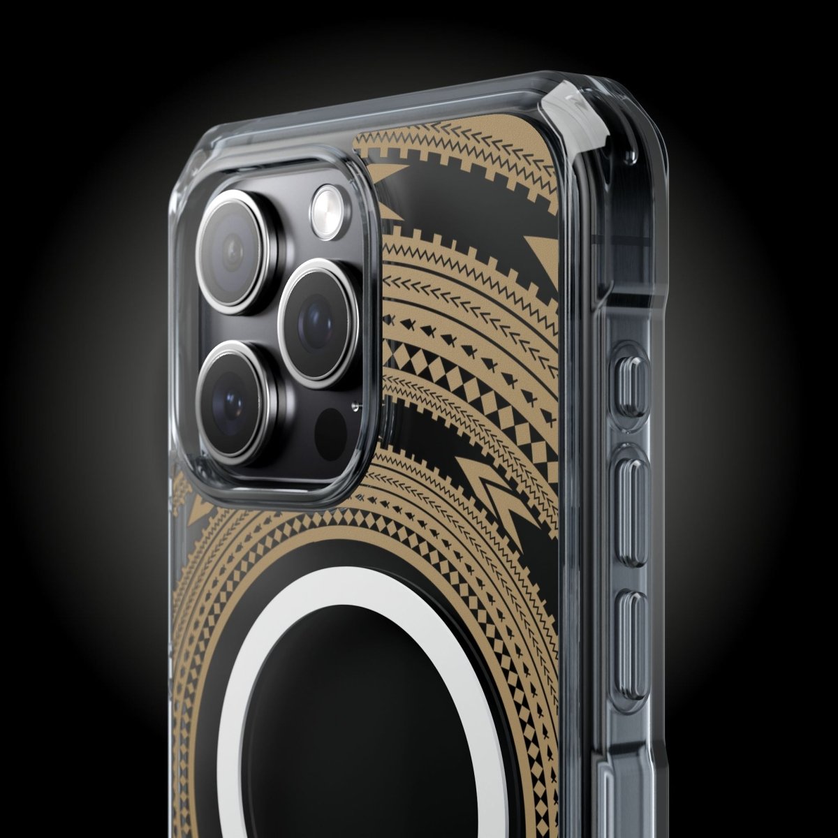 PasifikaOne MagSafe iPhone ClearCase - Pea Reversed - AU/NZ/USA - The Koko Samoa