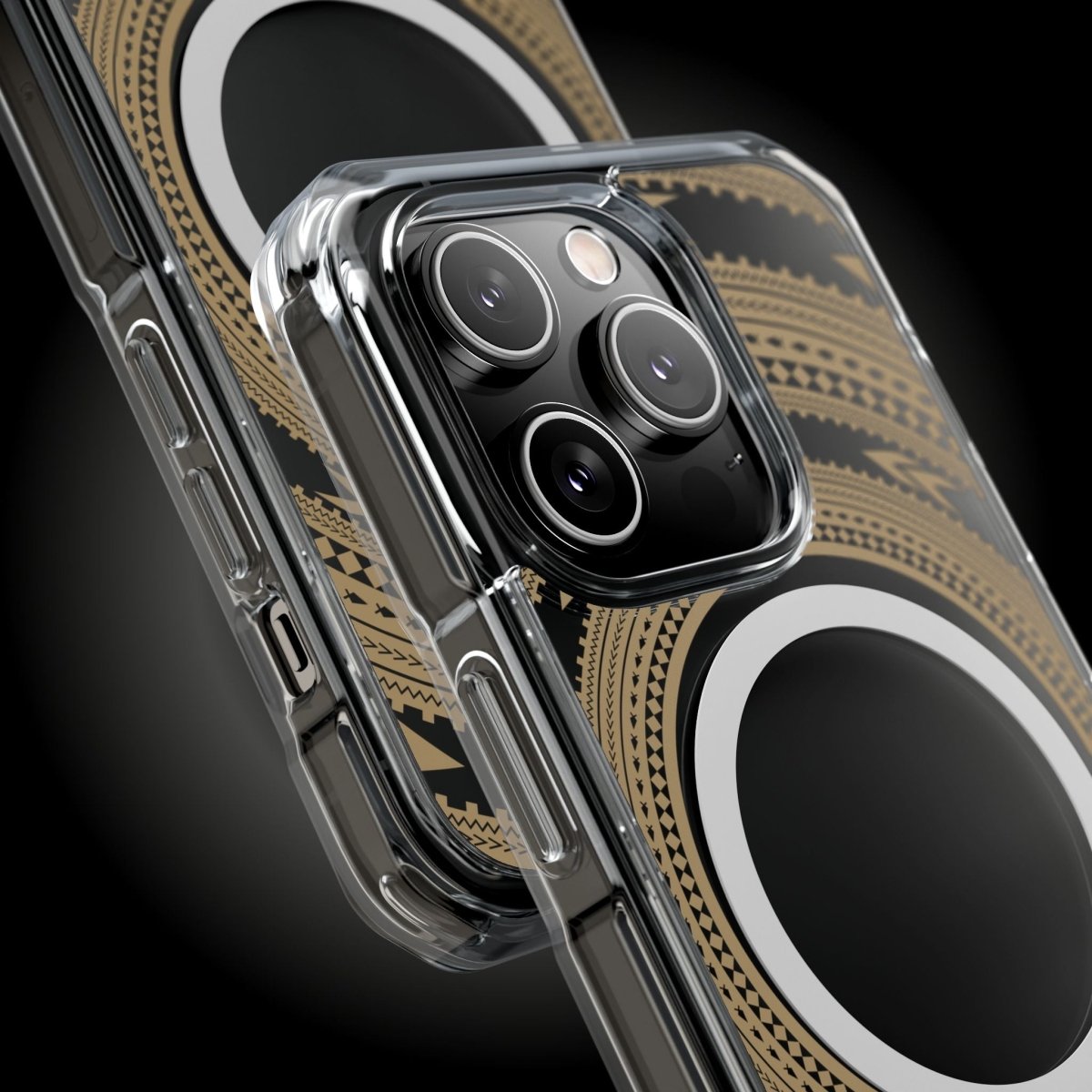 PasifikaOne MagSafe iPhone ClearCase - Pea Reversed - AU/NZ/USA - The Koko Samoa