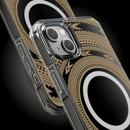 PasifikaOne MagSafe iPhone ClearCase - Pea Reversed - AU/NZ/USA - The Koko Samoa