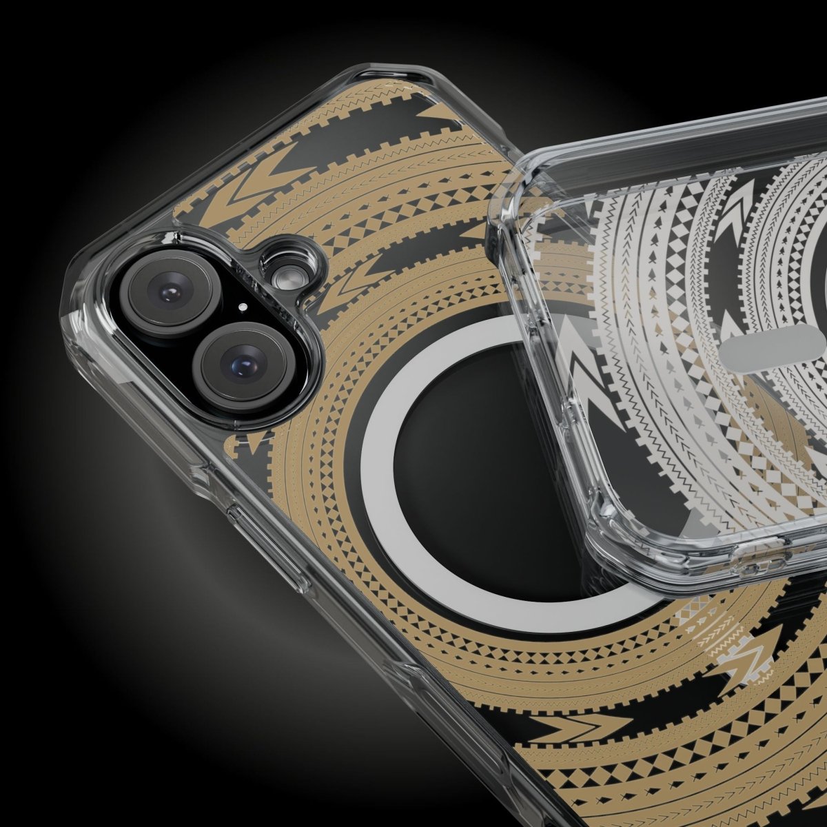PasifikaOne MagSafe iPhone ClearCase - Pea Reversed - AU/NZ/USA - The Koko Samoa