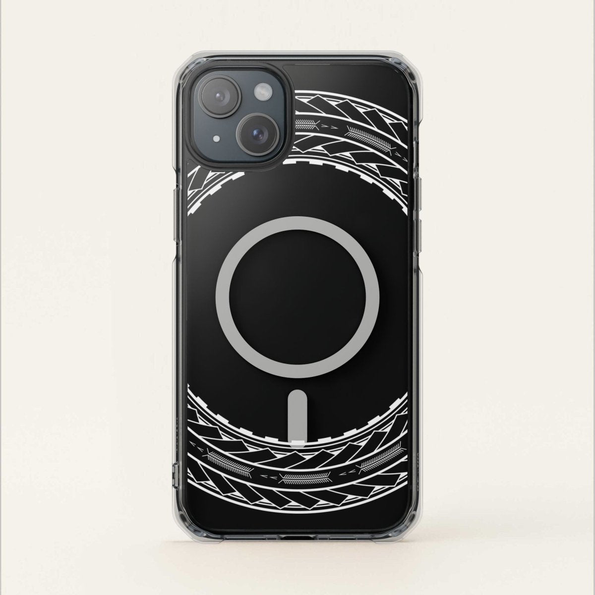 PasifikaOne MagSafe iPhone ClearCase - Samoan Arrows - AU/NZ/USA - The Koko Samoa