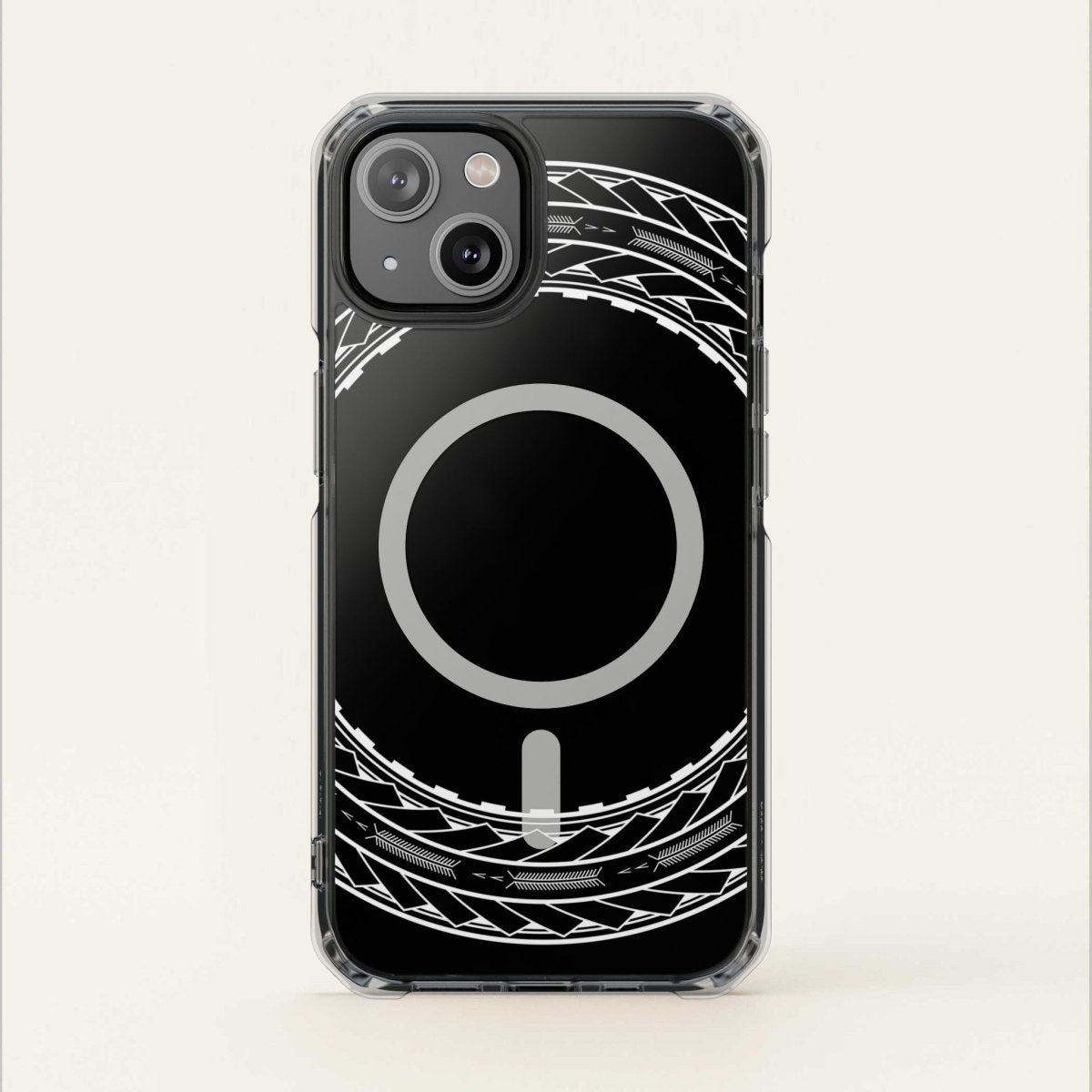 PasifikaOne MagSafe iPhone ClearCase - Samoan Arrows - AU/NZ/USA - The Koko Samoa