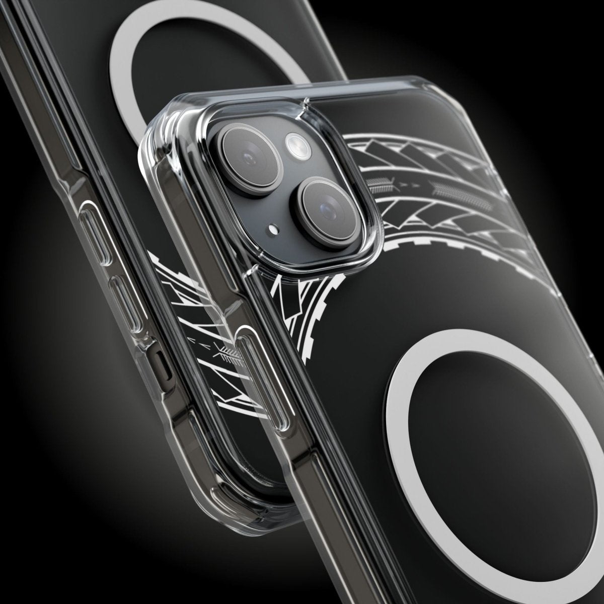 PasifikaOne MagSafe iPhone ClearCase - Samoan Arrows - AU/NZ/USA - The Koko Samoa