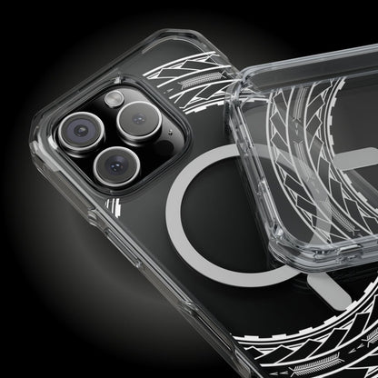 PasifikaOne MagSafe iPhone ClearCase - Samoan Arrows - AU/NZ/USA - The Koko Samoa