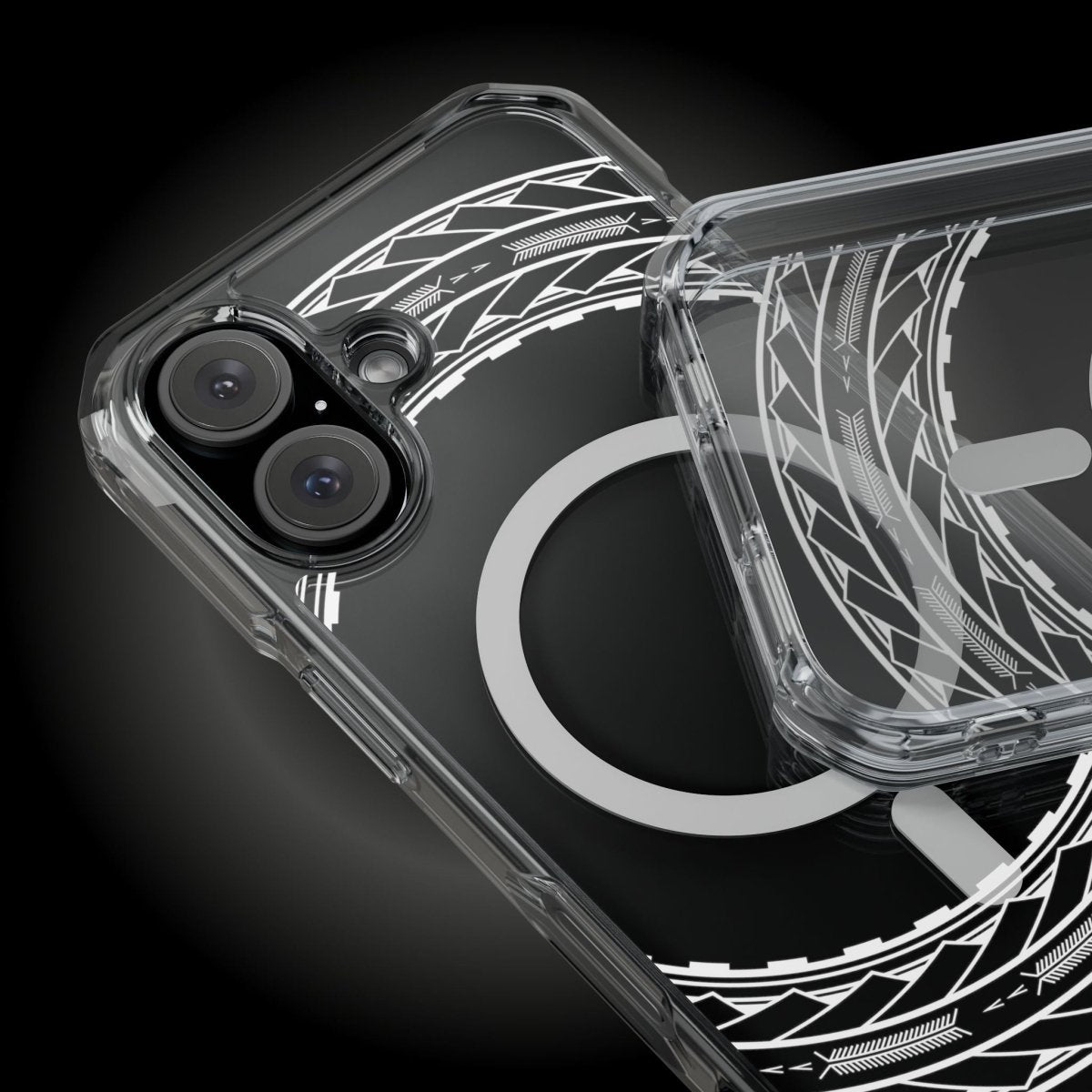 PasifikaOne MagSafe iPhone ClearCase - Samoan Arrows - AU/NZ/USA - The Koko Samoa