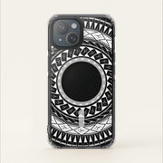 PasifikaOne MagSafe iPhone ClearCase - Samoan Spear - AU/NZ/USA - The Koko Samoa