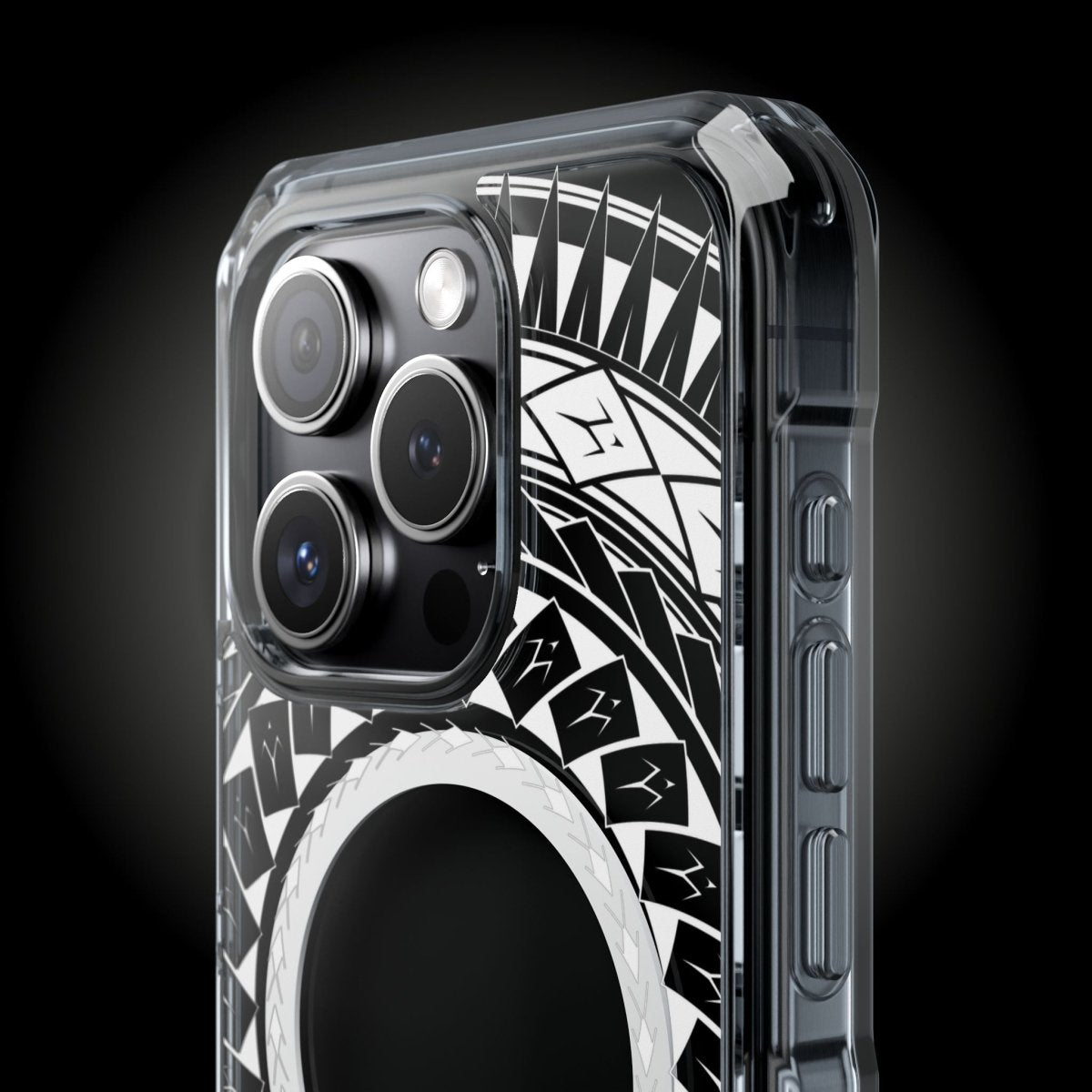 PasifikaOne MagSafe iPhone ClearCase - Samoan Spear - AU/NZ/USA - The Koko Samoa