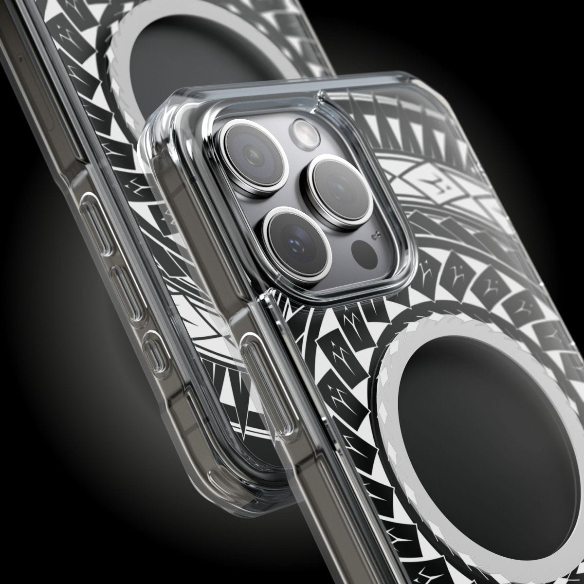 PasifikaOne MagSafe iPhone ClearCase - Samoan Spear - AU/NZ/USA - The Koko Samoa