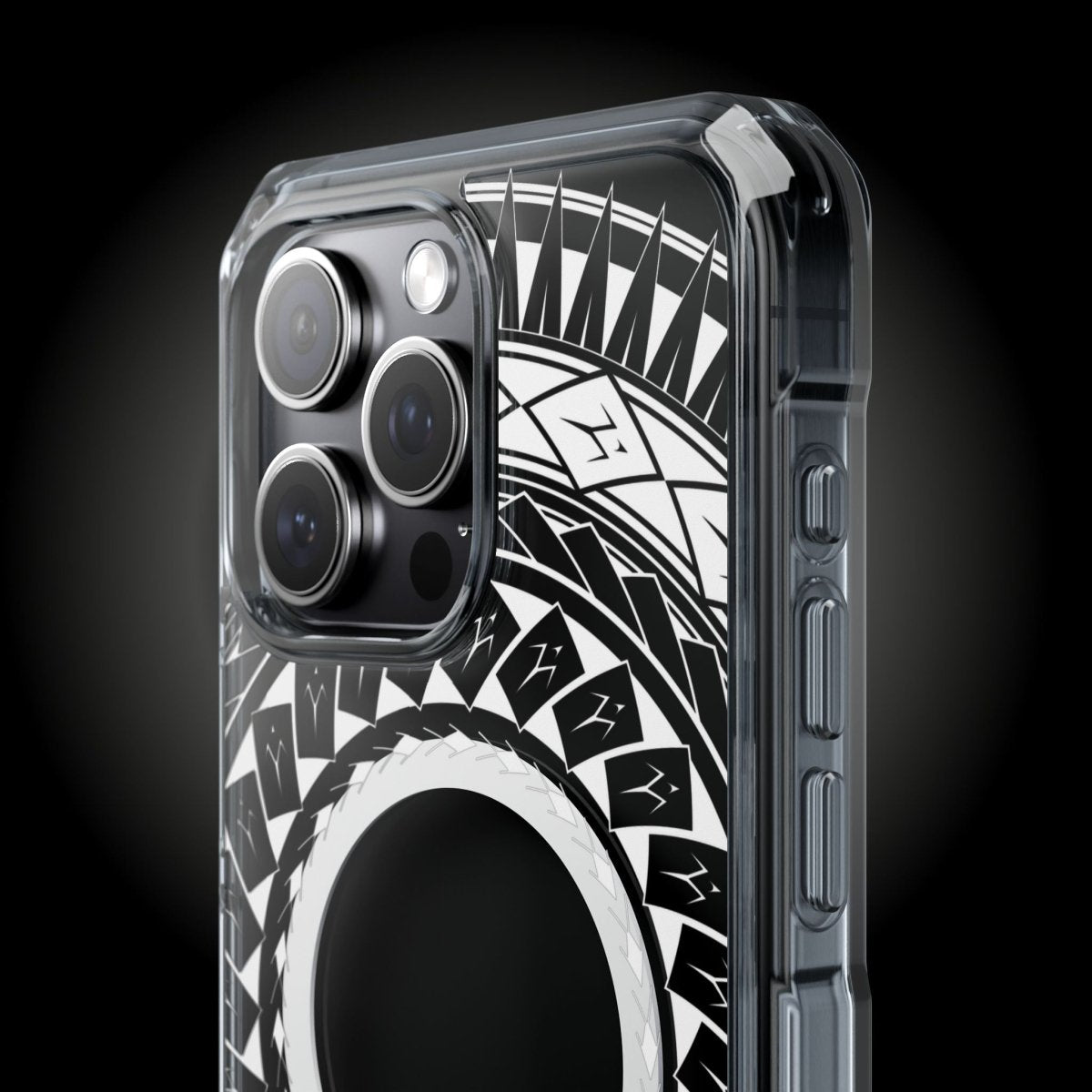 PasifikaOne MagSafe iPhone ClearCase - Samoan Spear - AU/NZ/USA - The Koko Samoa