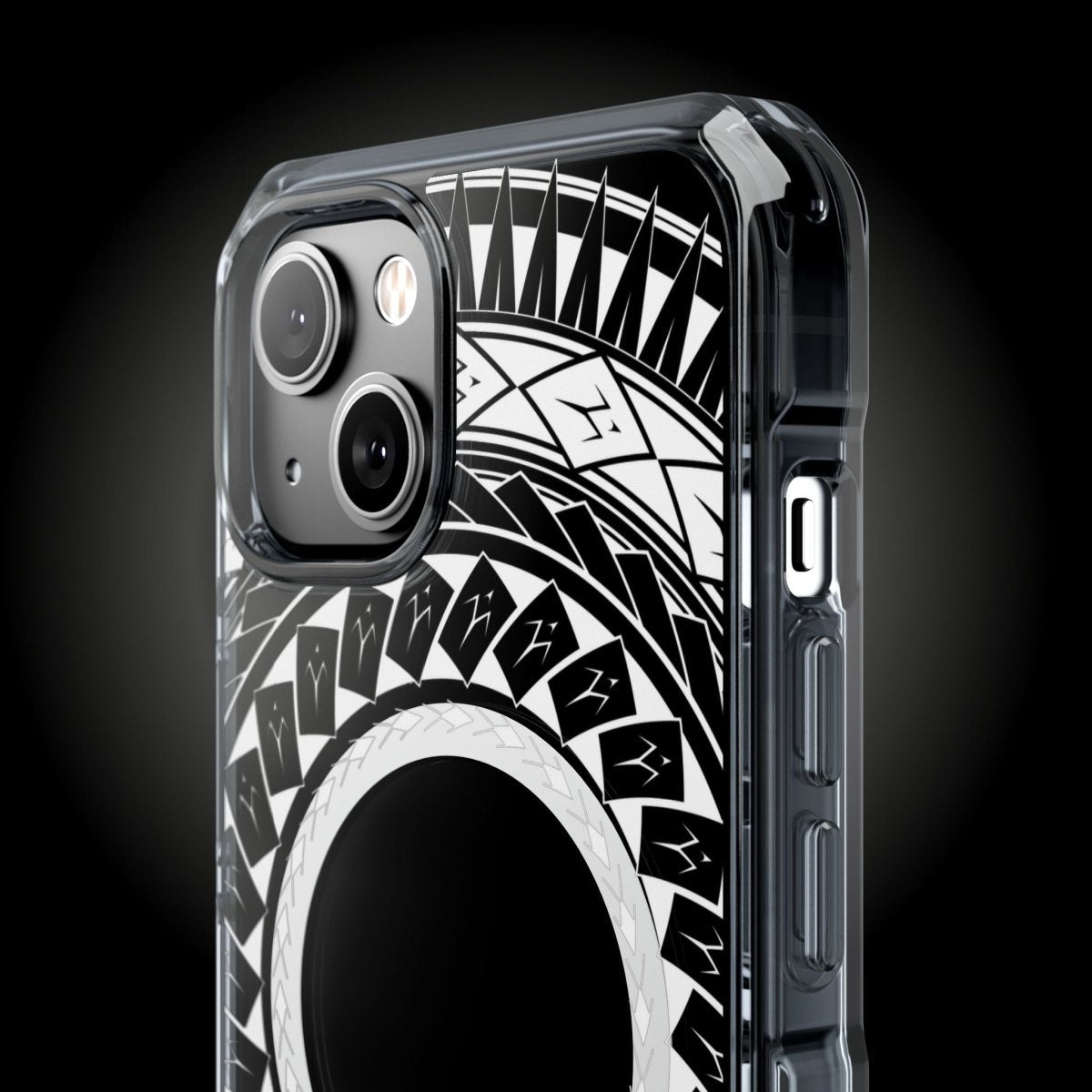 PasifikaOne MagSafe iPhone ClearCase - Samoan Spear - AU/NZ/USA - The Koko Samoa