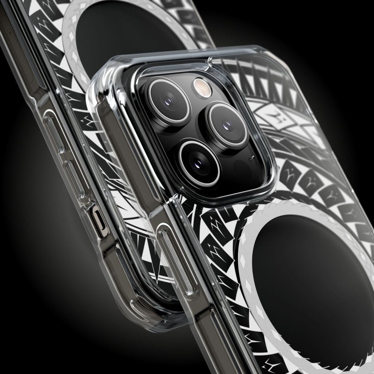 PasifikaOne MagSafe iPhone ClearCase - Samoan Spear - AU/NZ/USA - The Koko Samoa